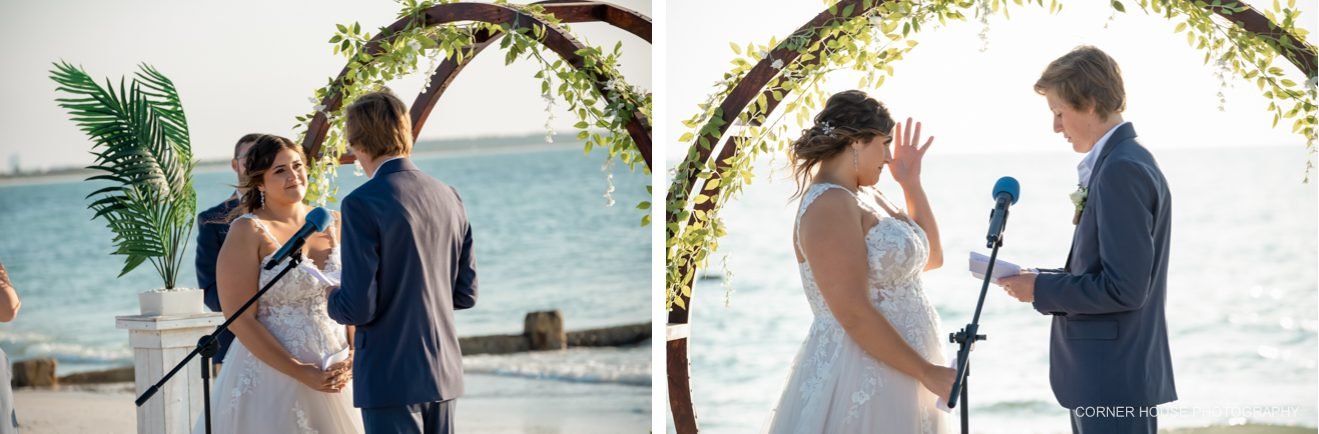 honeymoon island state park wedding