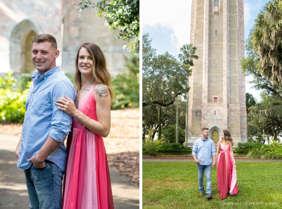 Bok Tower Engagement