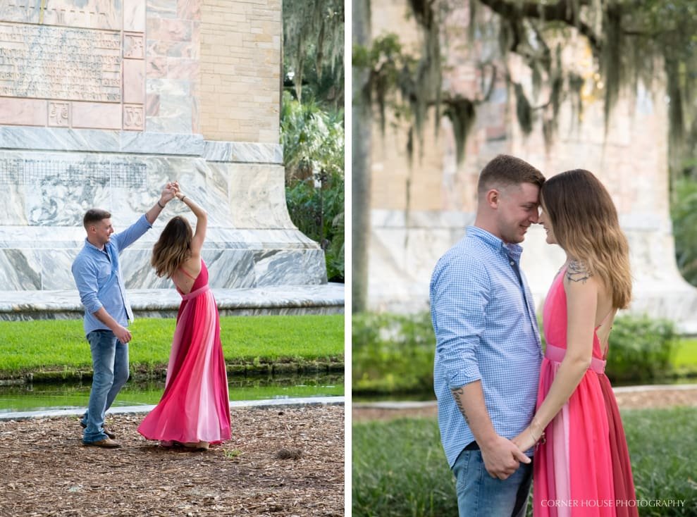Bok Tower Engagement