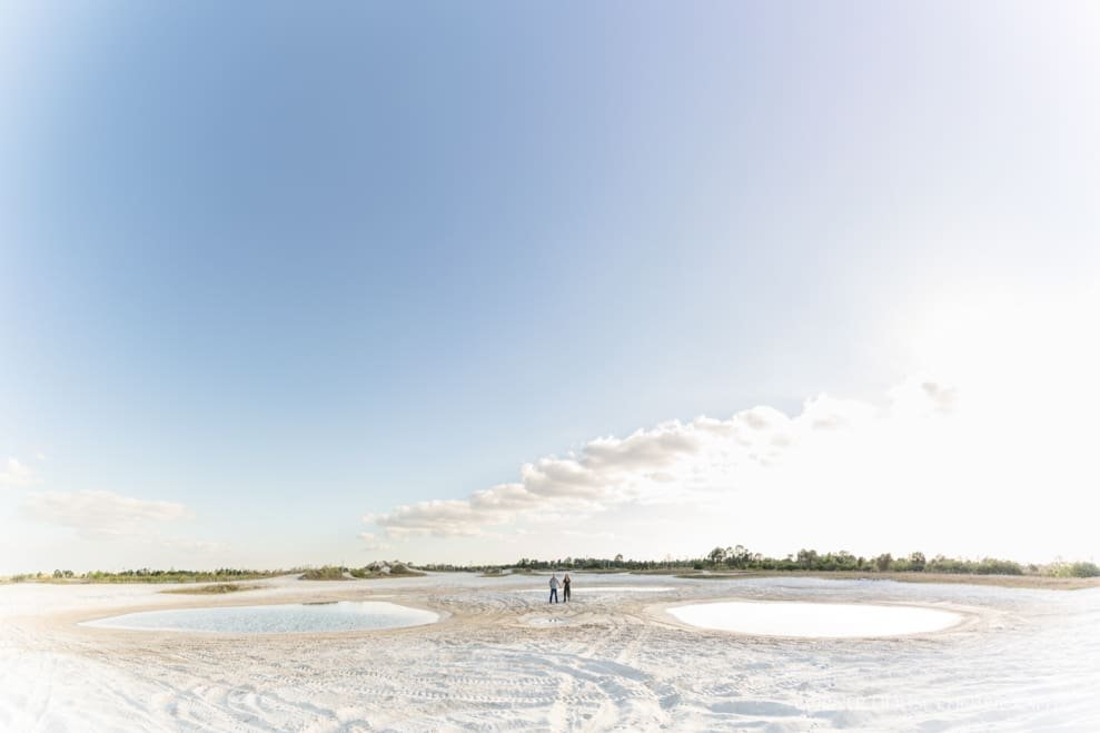Chloe and Charlie’s Lazy Springs Recreation Park Engagement