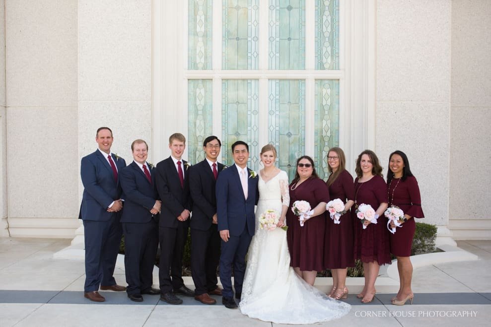 LDS Orlando Florida Temple Wedding