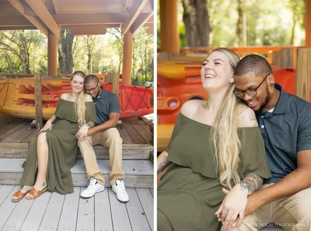 Lena & Nathaniel’s Lettuce Lake Park Engagement