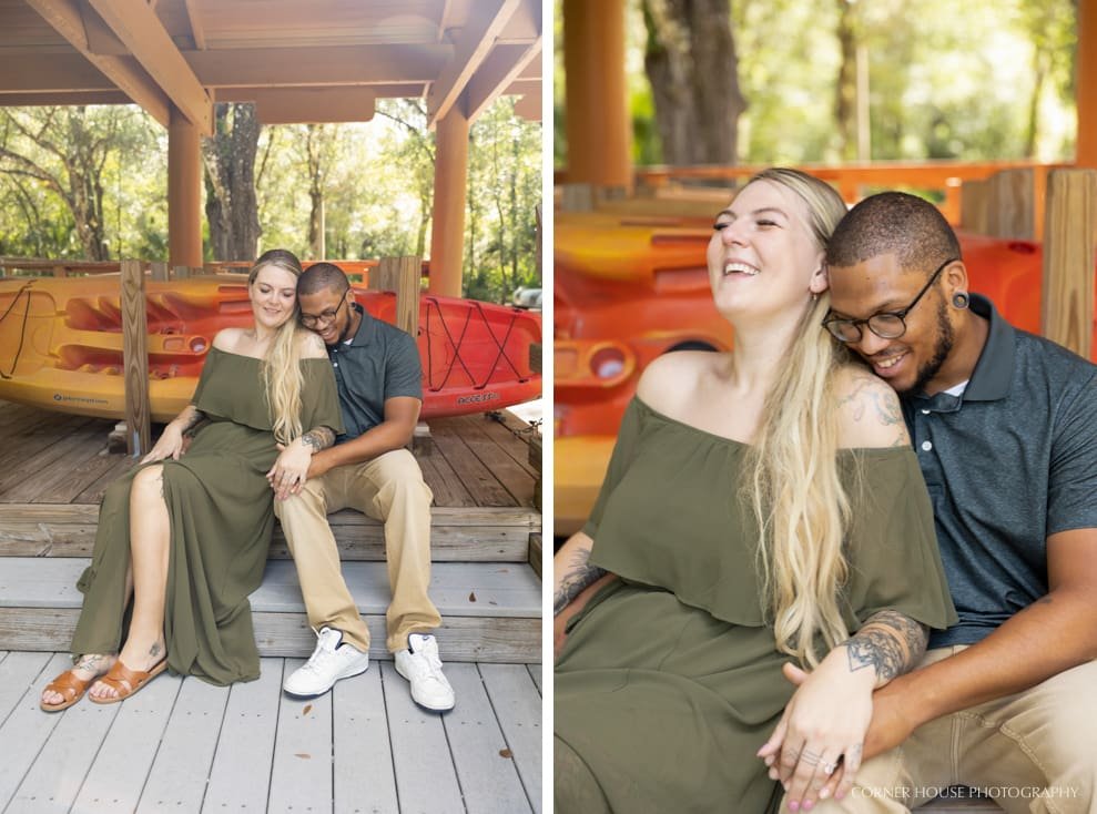 Lena & Nathaniel’s Lettuce Lake Park Engagement