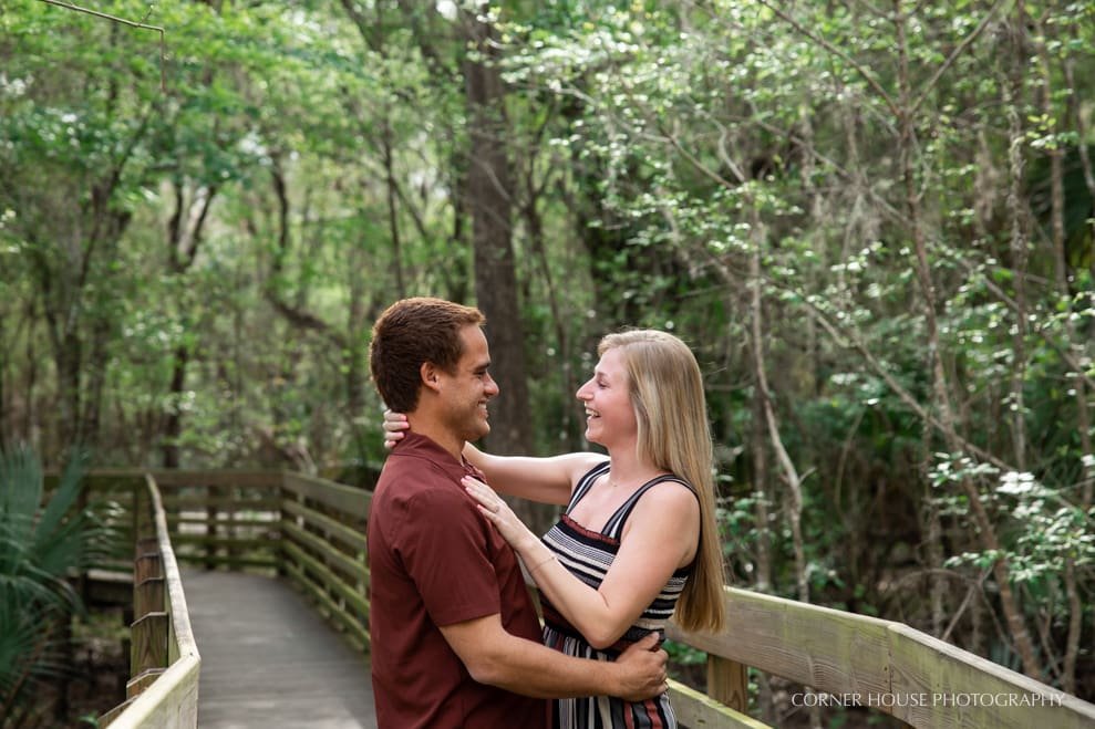 Francesca & Julian’s Lettuce Lake Park Engagement