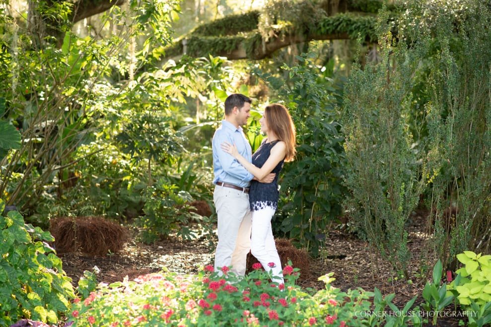 Amilie & Christopher’s Leu Gardens Engagement