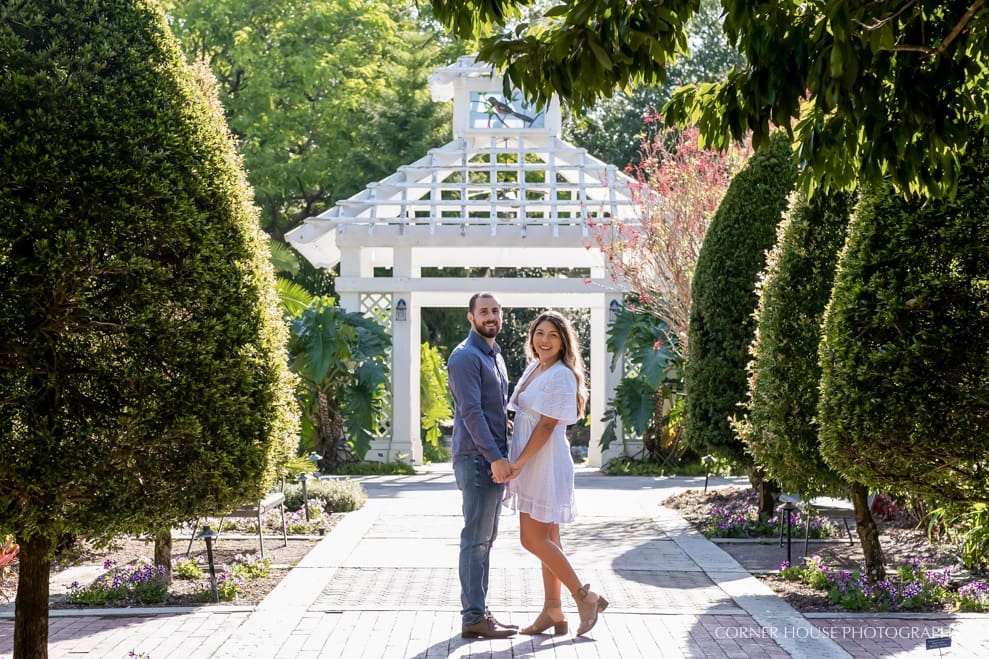 Tatiana & Justin’s Leu Gardens Engagement