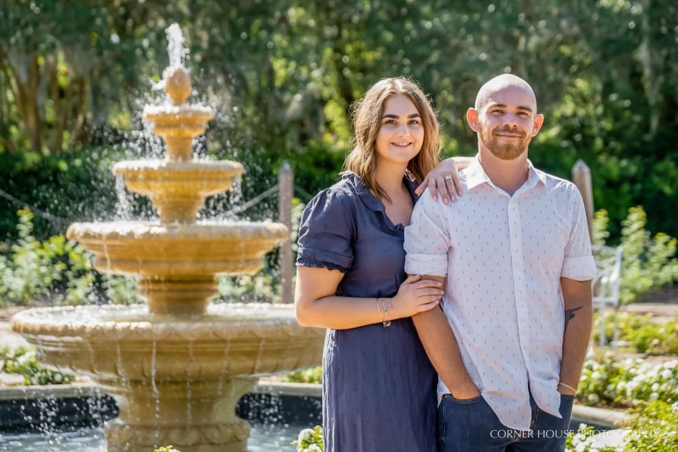 Maizie & Ian’s Leu Gardens Engagement