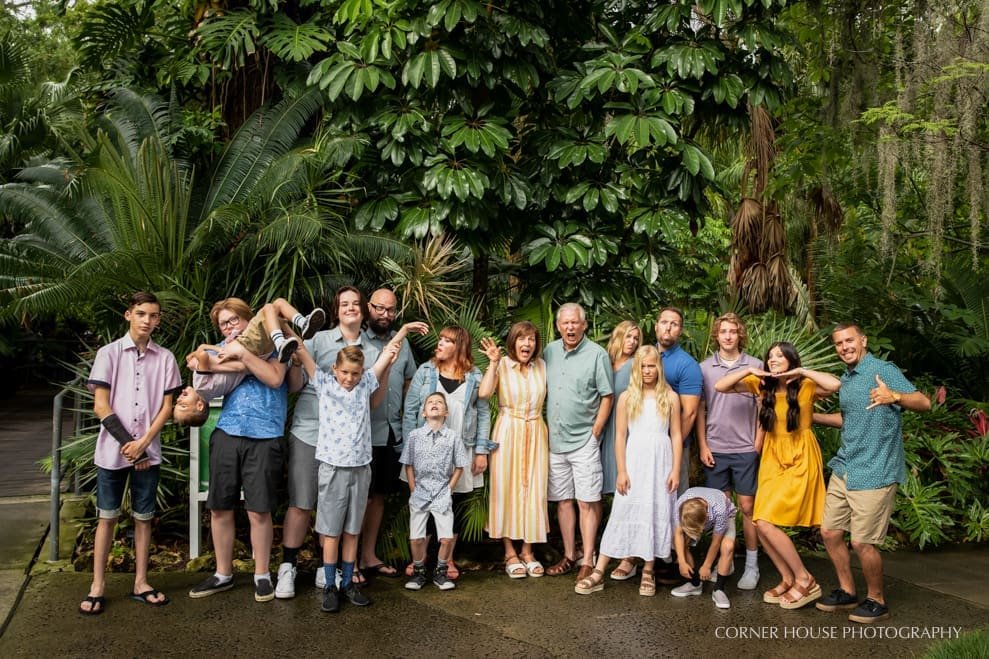 The Henricksen’s at Leu Gardens