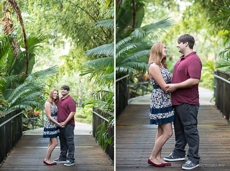 Engagement at Leu Gardens Engagement at Leu Gardens
