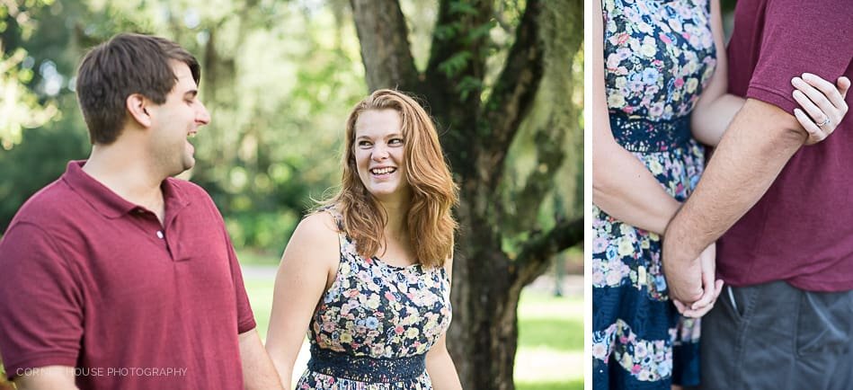 Engagement at Leu Gardens Engagement at Leu Gardens
