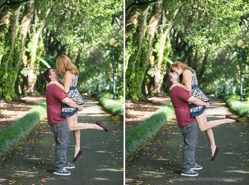 Engagement at Leu Gardens Engagement at Leu Gardens