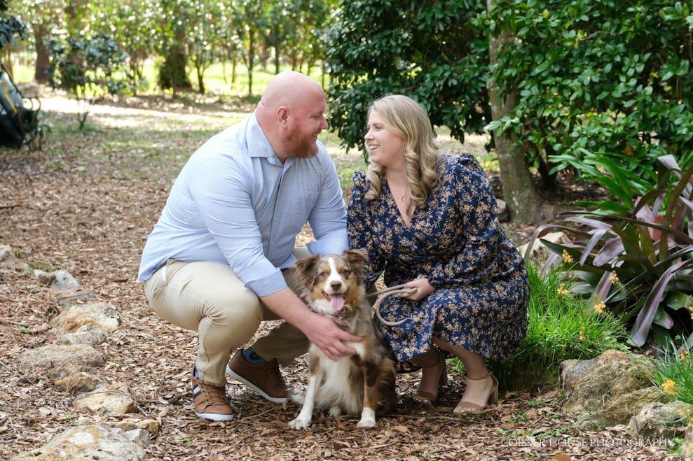 Rebecca & Jeffery’s Engagement at Mead Botanical Garden