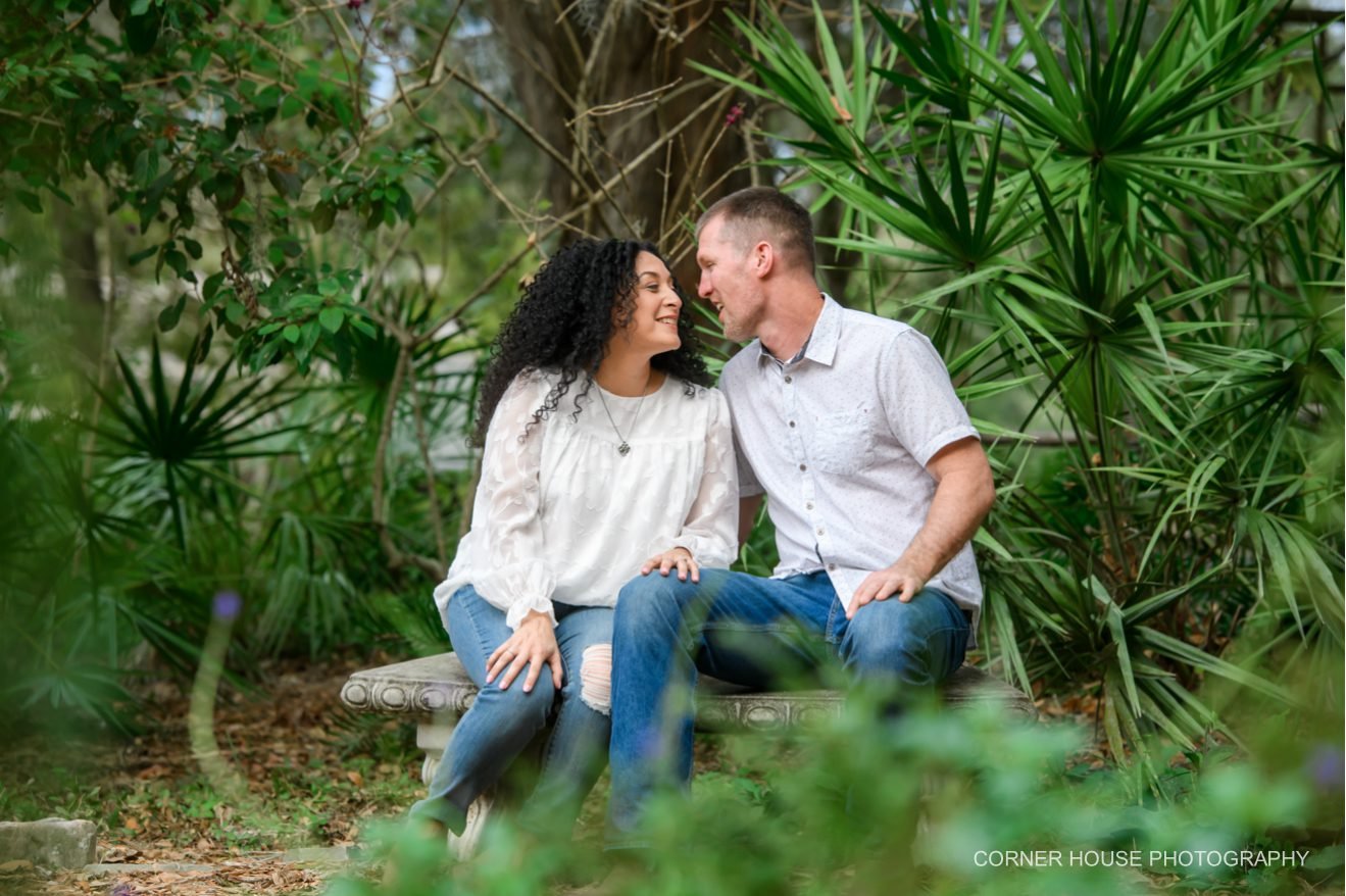Dorian & Mike’s Mead Botanical Garden Engagement