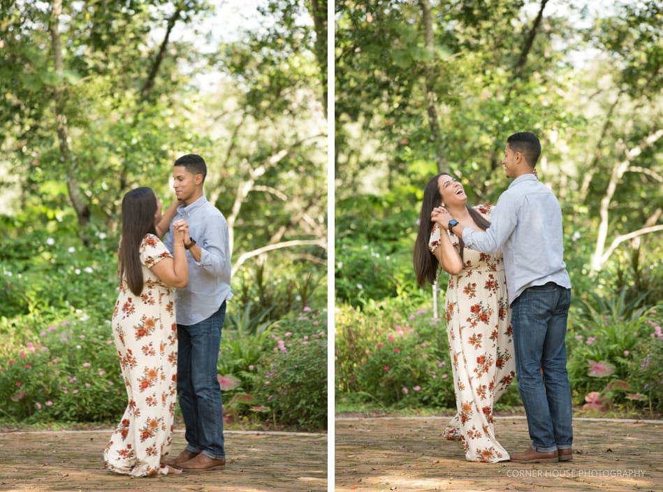 Mead Botanical Garden Engagement