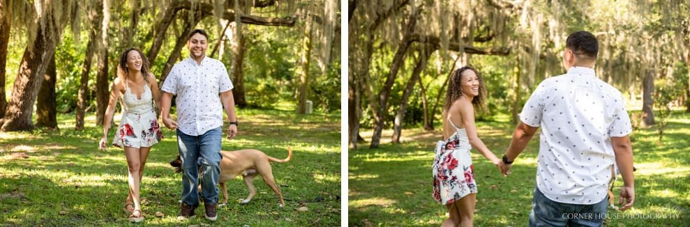 Mead Botanical Garden Engagement