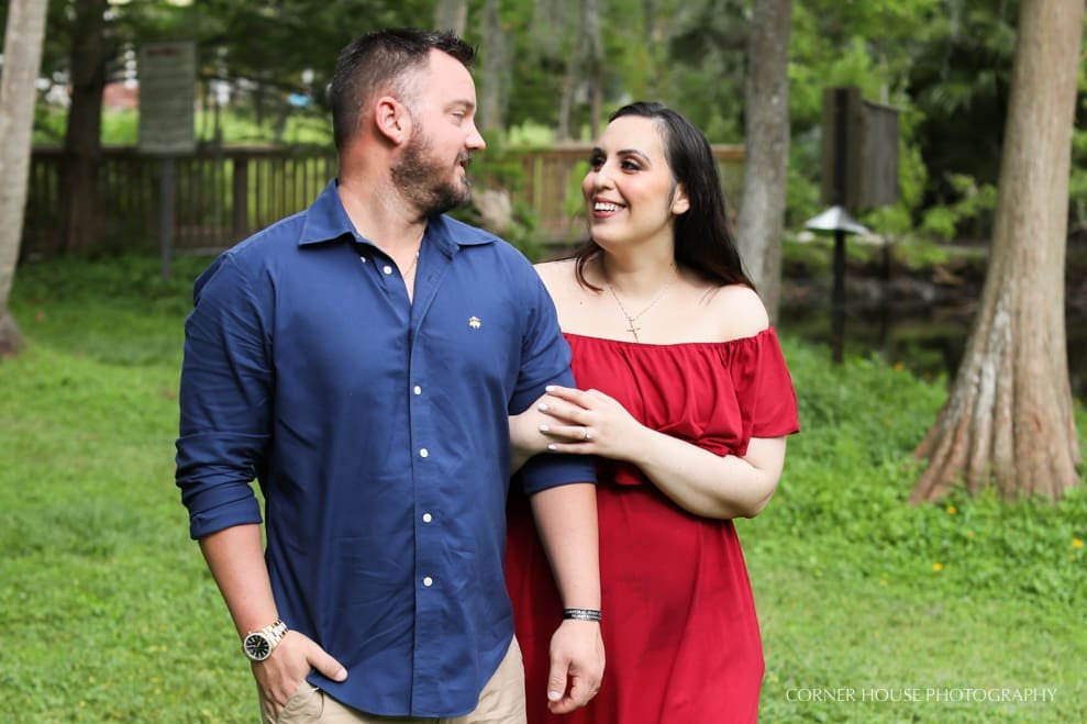Mary & Joseph’s Mead Botanical Garden Engagement