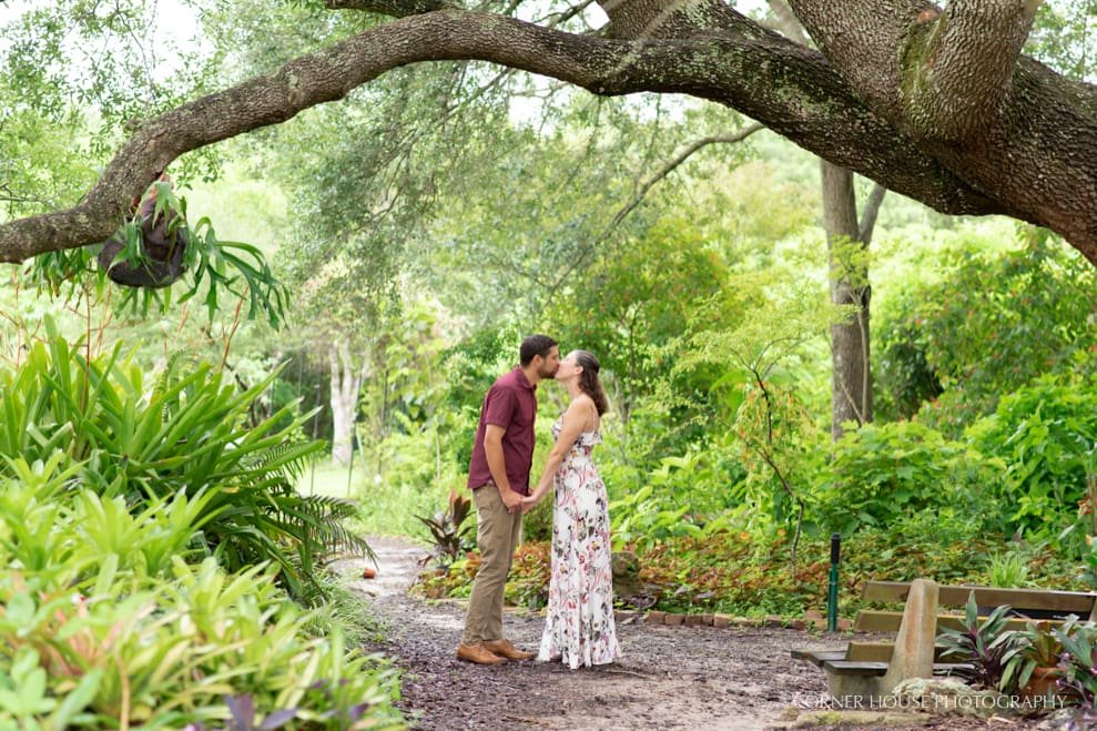 Mandy & Bradley’s Mead Botanical Garden Engagement