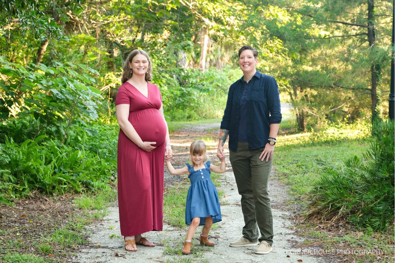 Crystal & Tiffany’s Mead Botanical Garden Maternity Session