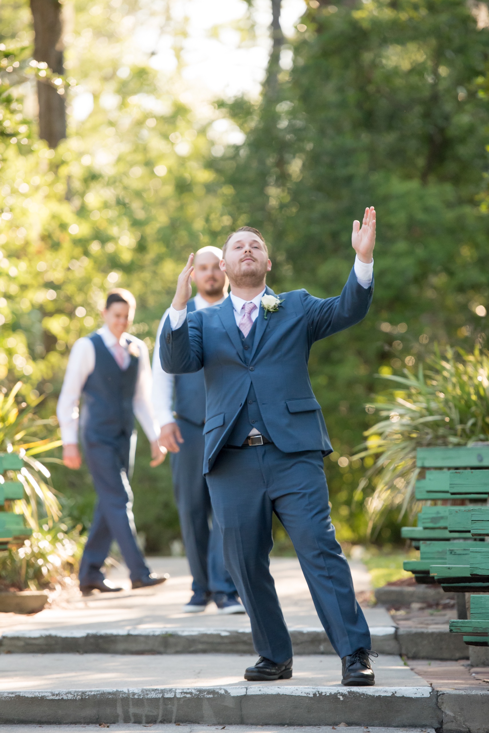 Kristen & Tim at Mead Botanical Garden — photograph 11