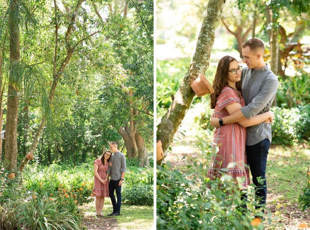 Alanna & Troy’s Mead Garden Engagement