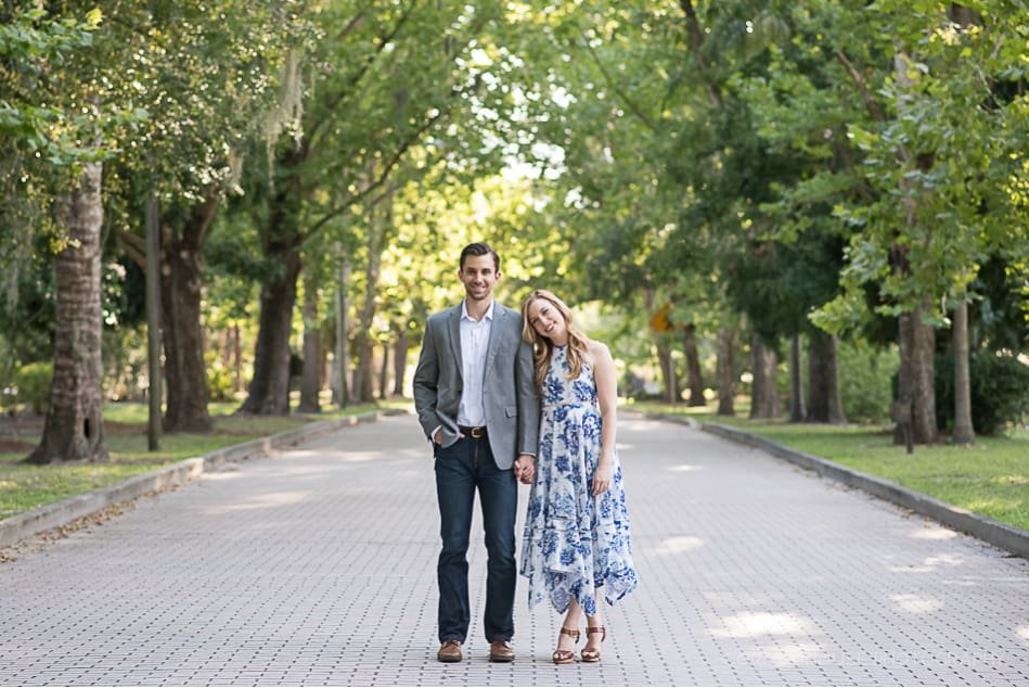 Emily & John’s Botanical Mead Garden Engagement
