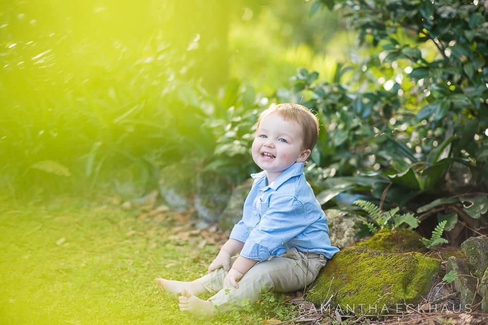 Bohemian Family Session at Mead Botanical Garden