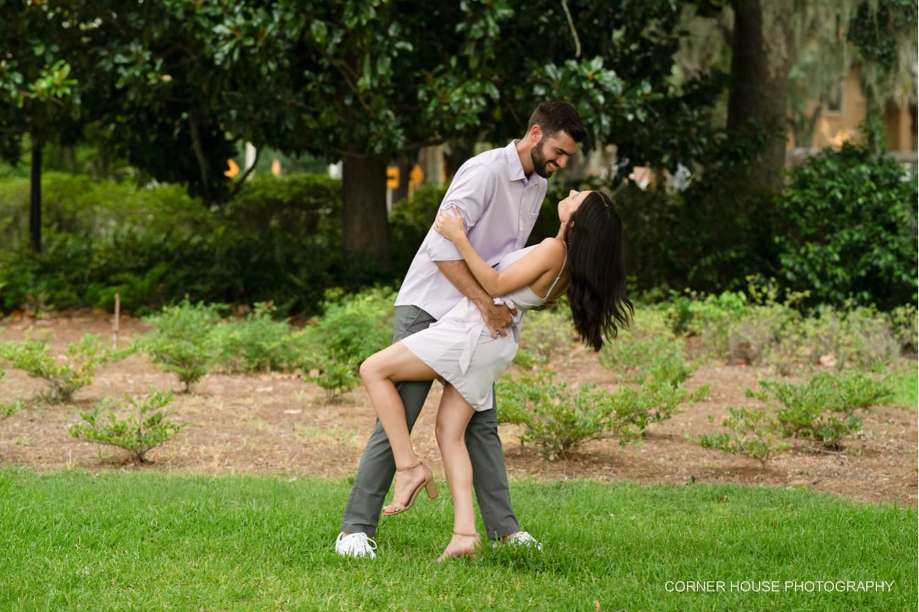 Christan & Benjamin’s Memorial Park Engagement