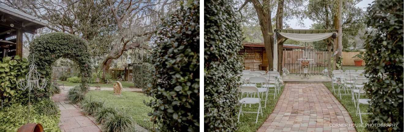 old and new house of roses wedding
