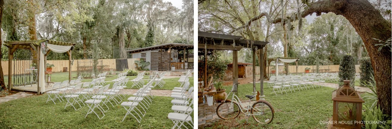 old and new house of roses wedding
