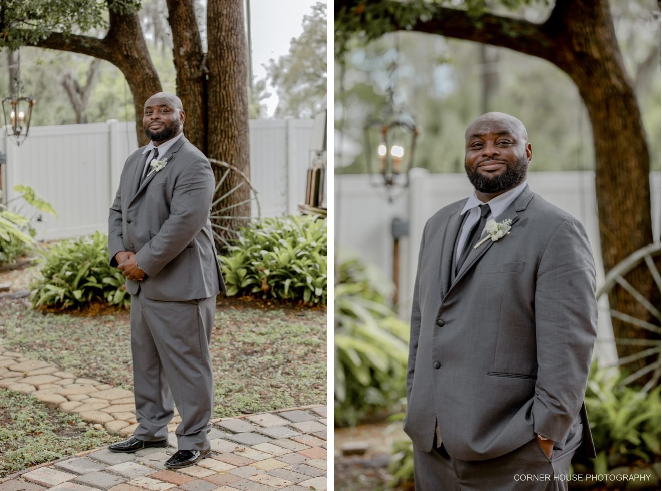old and new house of roses wedding