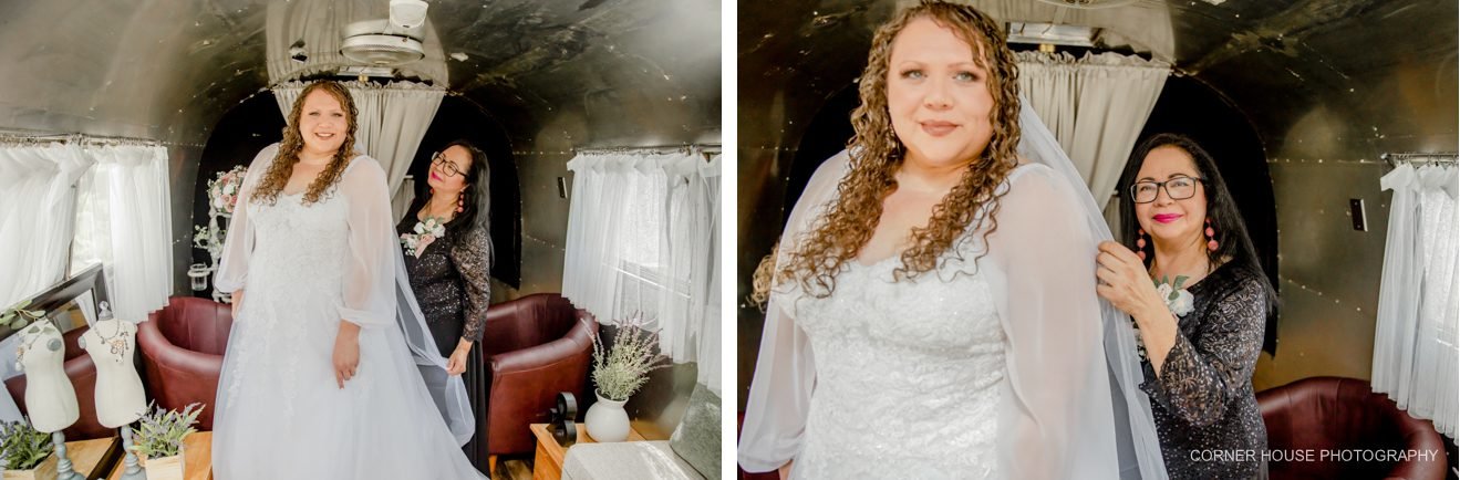 old and new house of roses wedding