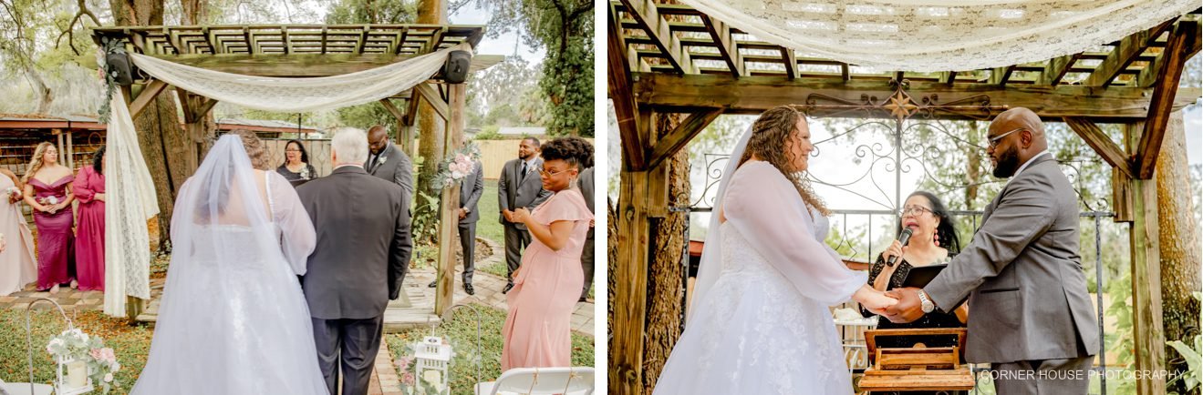 old and new house of roses wedding