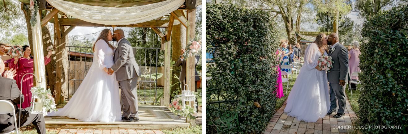 old and new house of roses wedding