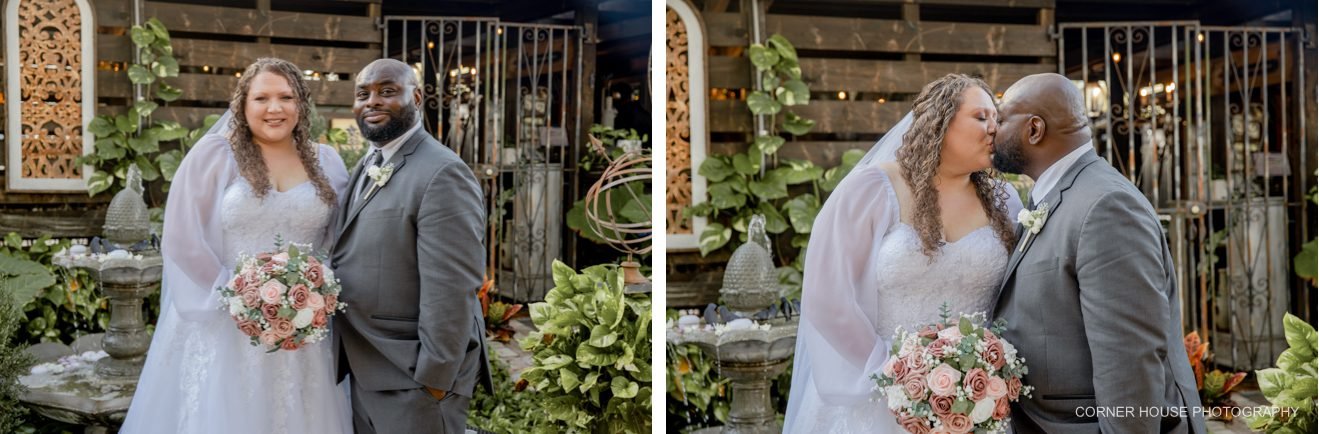 old and new house of roses wedding