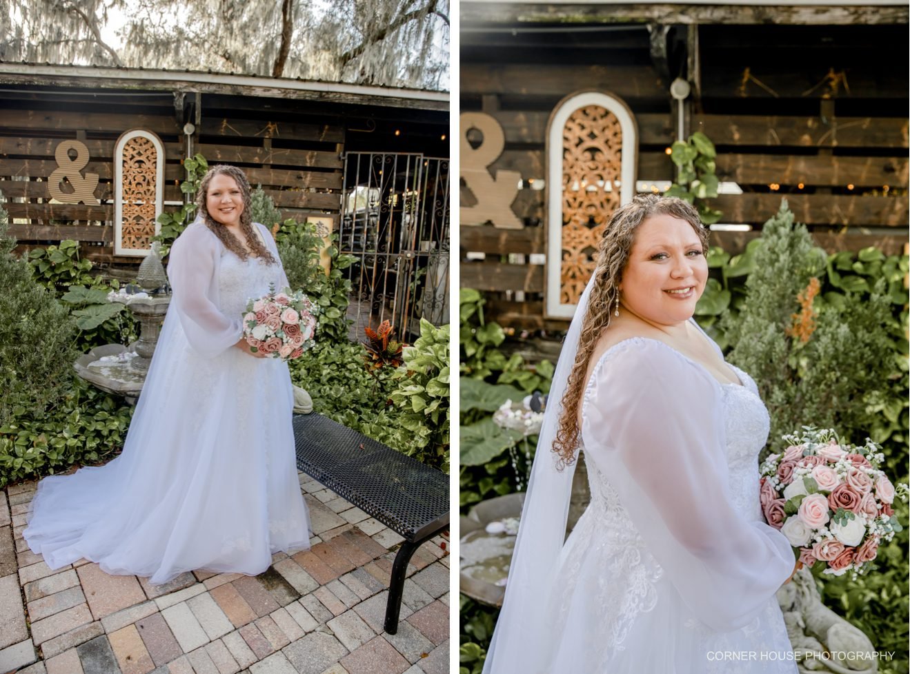 old and new house of roses wedding