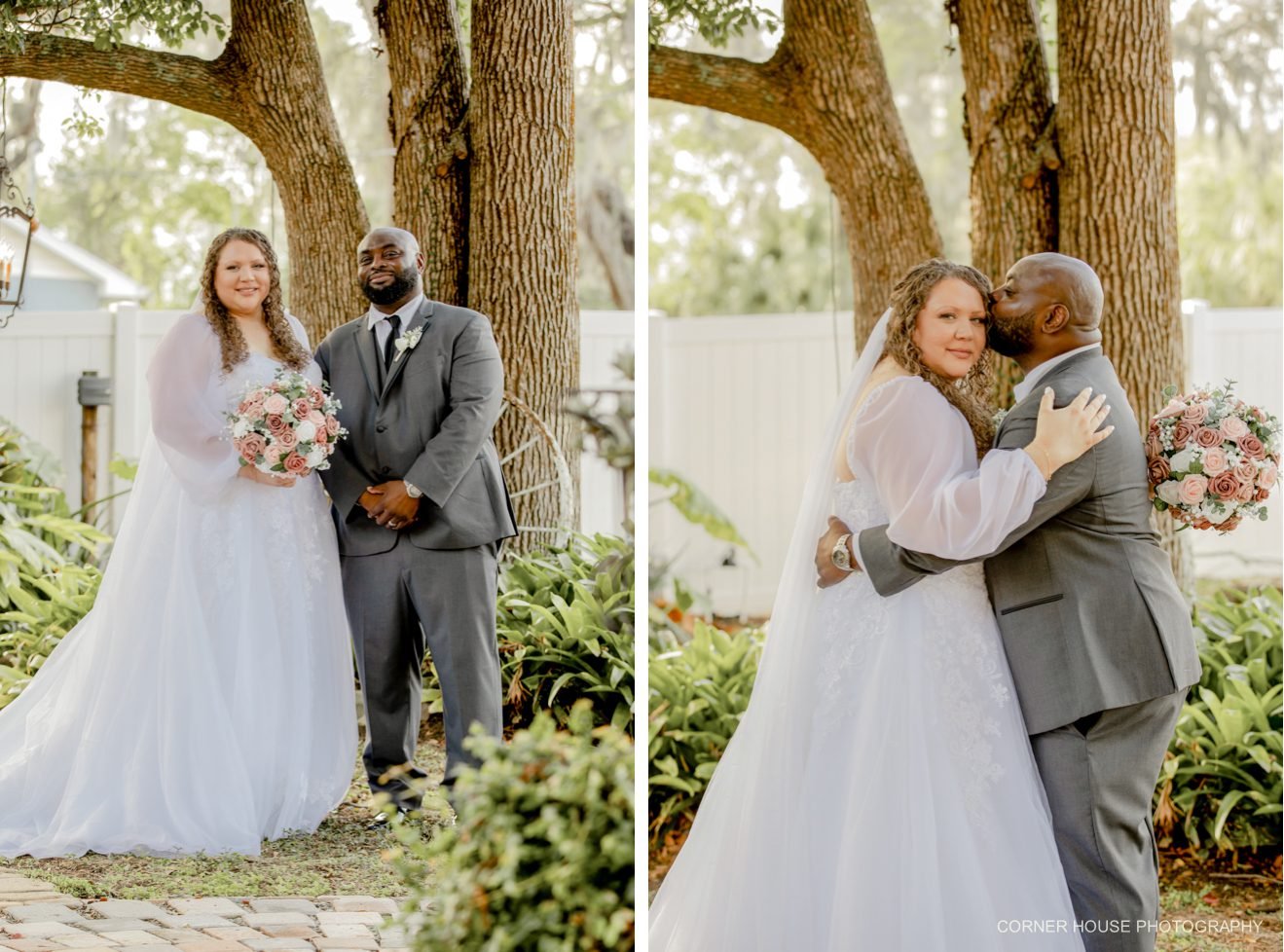 old and new house of roses wedding