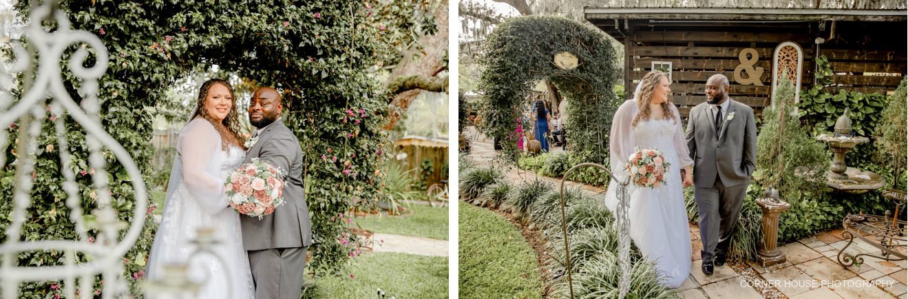 old and new house of roses wedding