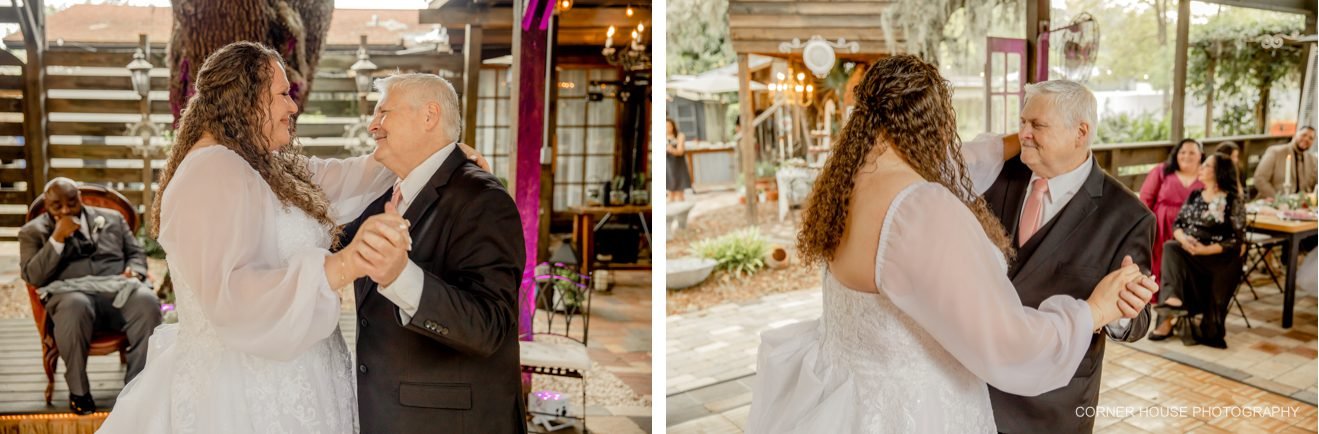 old and new house of roses wedding