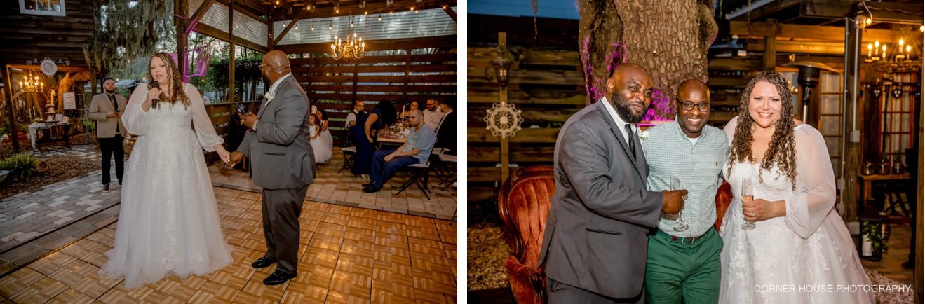 old and new house of roses wedding