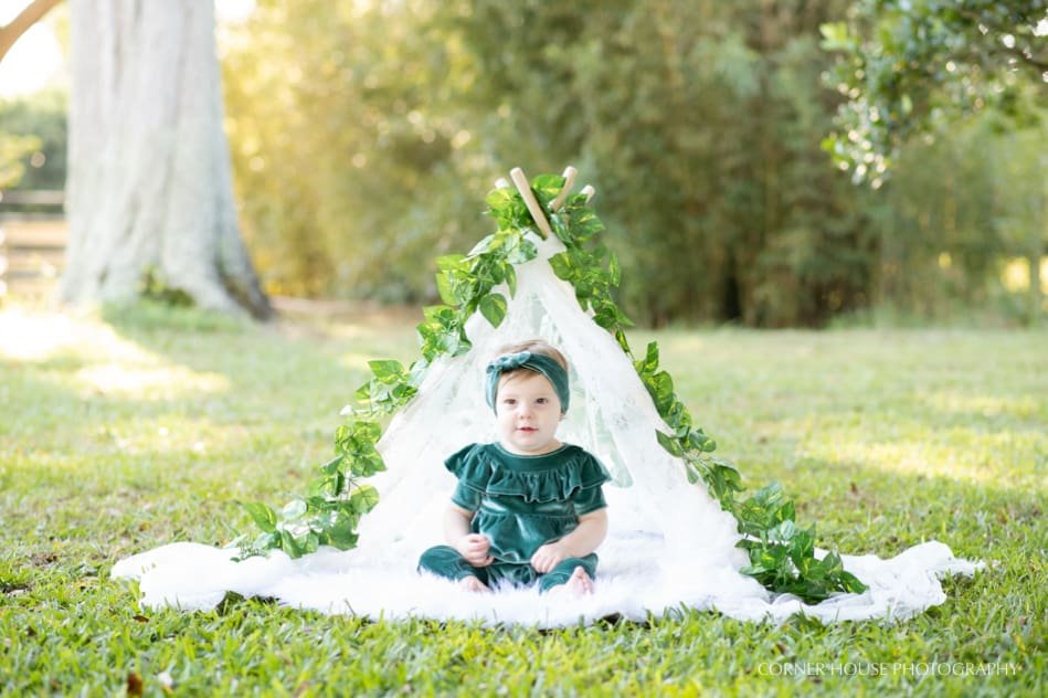 Ivy’s One Year Baby Session