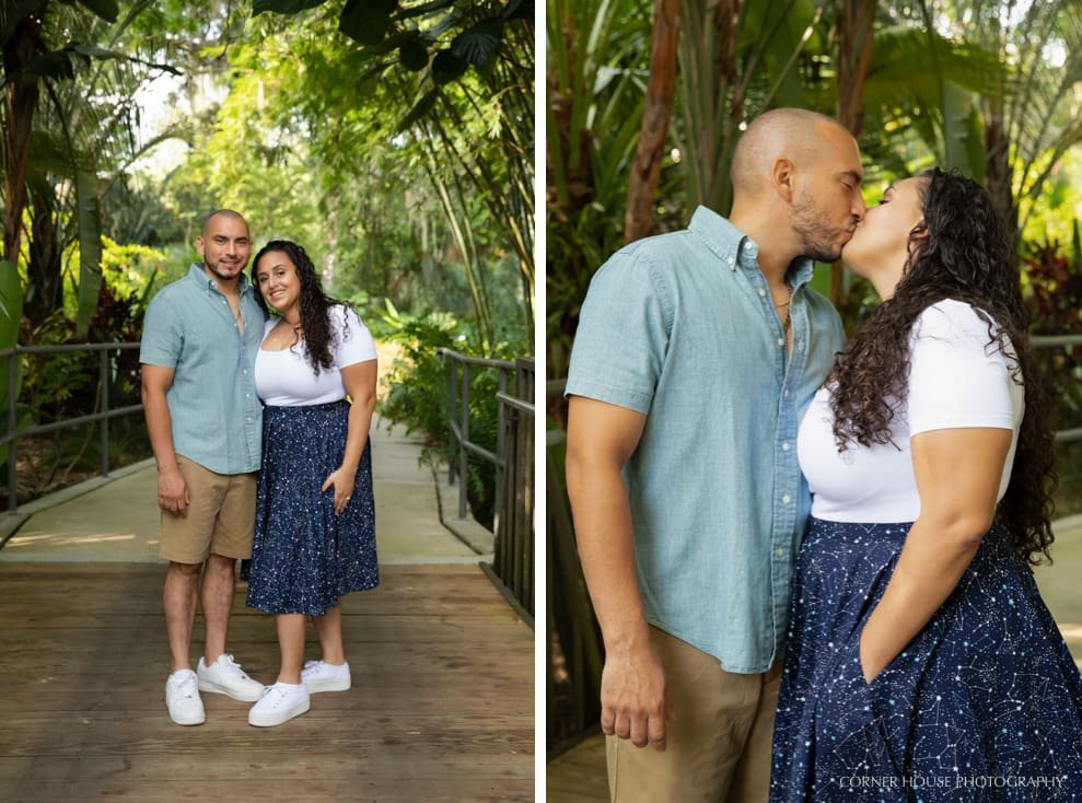 Leu Gardens Engagement Photographer