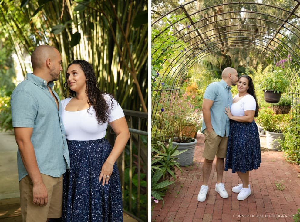 Leu Gardens Engagement Photographer
