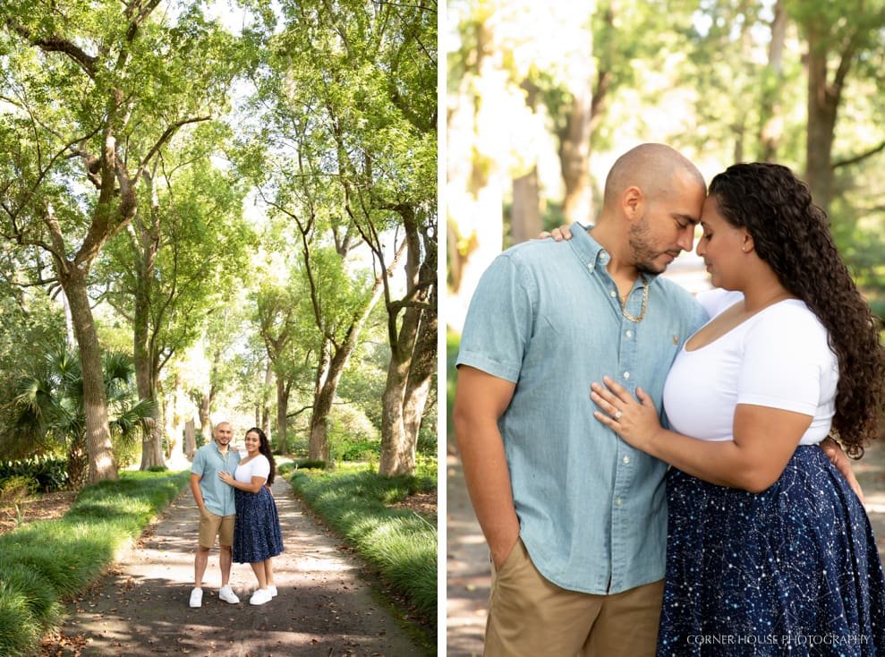 Leu Gardens Engagement Photographer