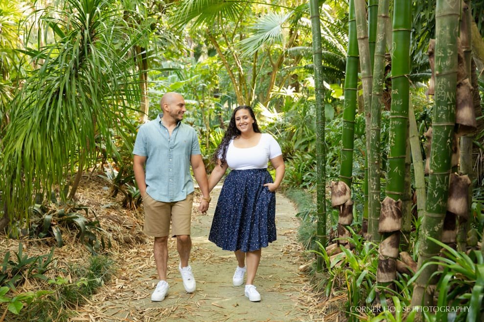 Dena & Steven’s Leu Gardens Engagement