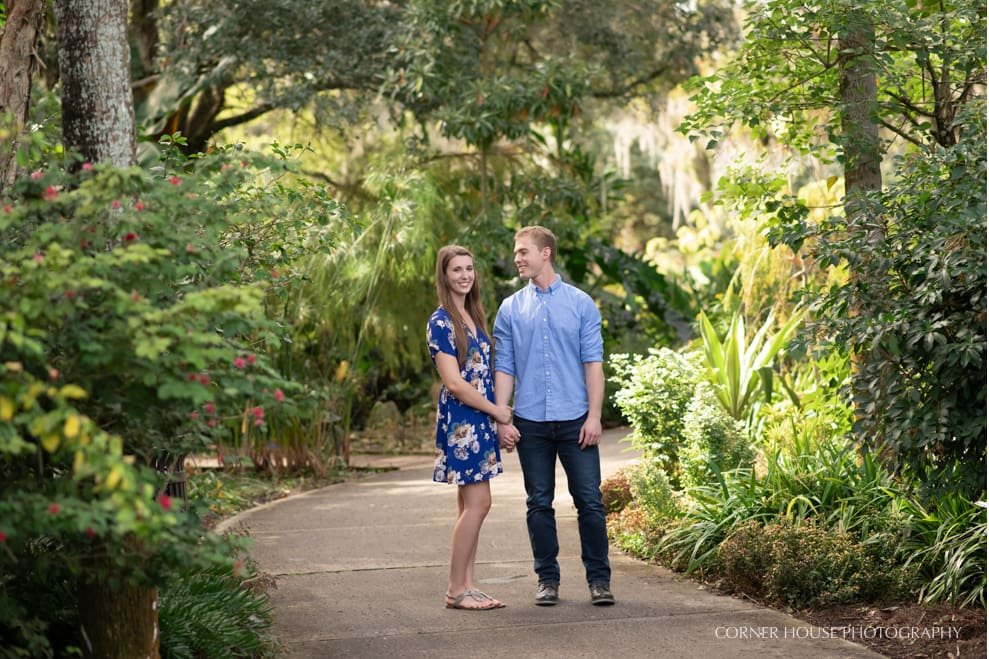 Taylor & Josh’s Cobalt Blue & Green Engagement