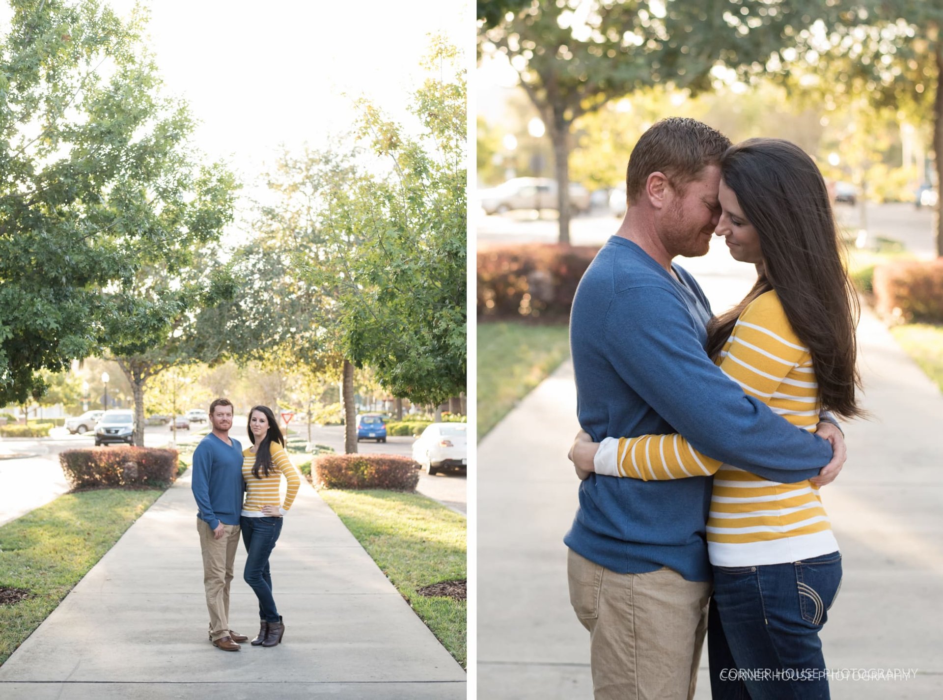 Downtown Winter Garden Engagement 