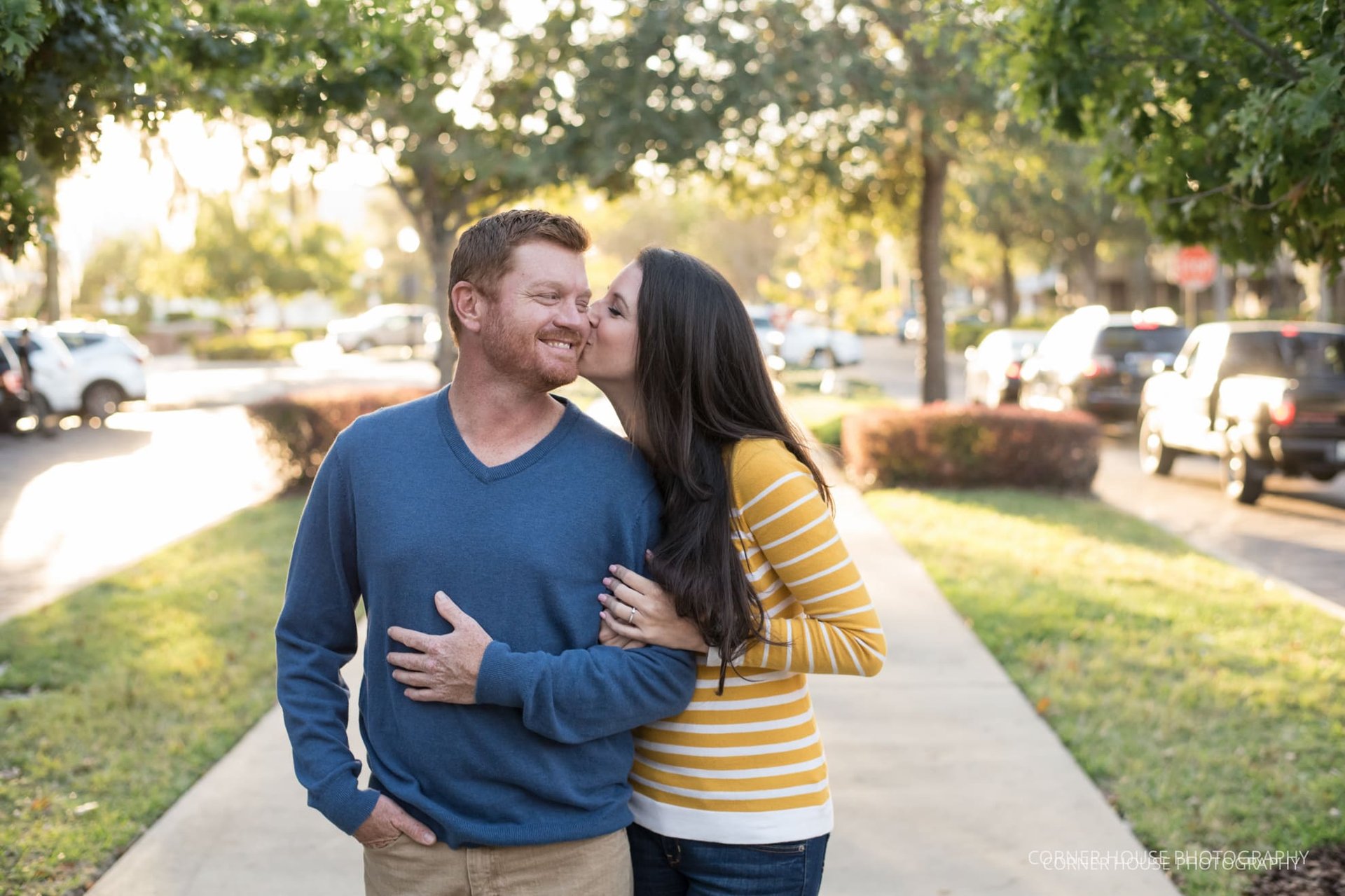 Downtown Winter Garden Engagement 