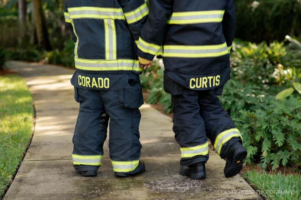 Abbey & Irvin’s Firefighter Engagement