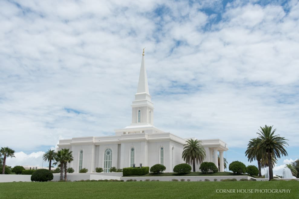 Orlando Florida Temple LDS Wedding
