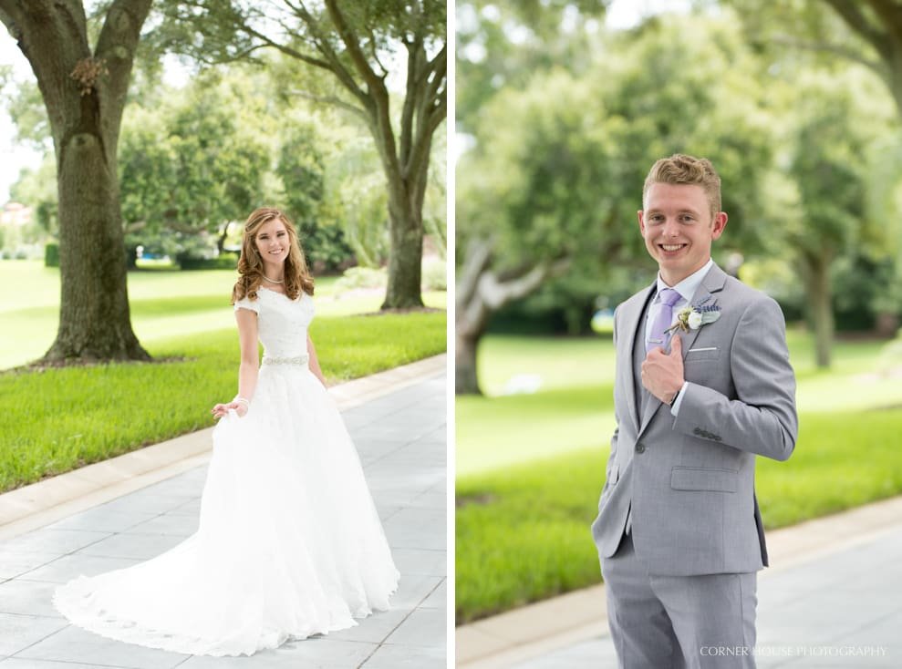 Orlando Florida Temple LDS Wedding